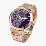 Lee EXCELLENT Stainless Steel Strap Automatic Watch [Mens] - Violet